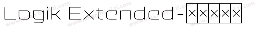 Logik Extended字体转换